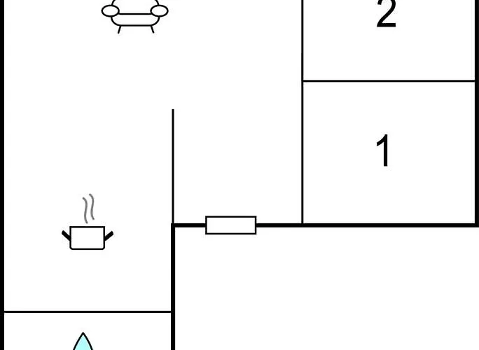 2 Bedroom In 아파트 *