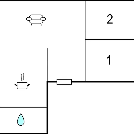 Apartmán 2 Bedroom In